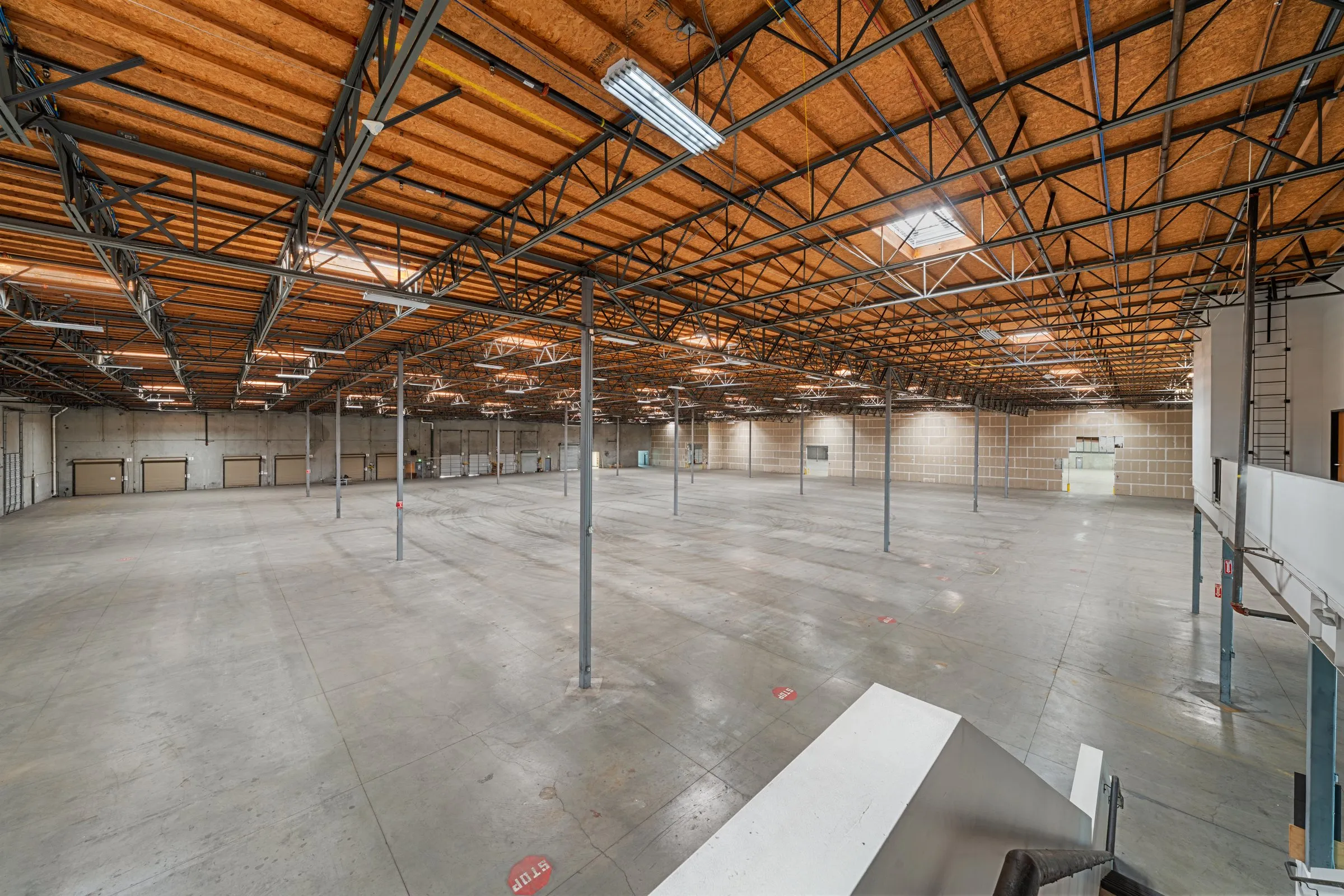 The warehouse floor at 6060 Business Center in Otay Mesa