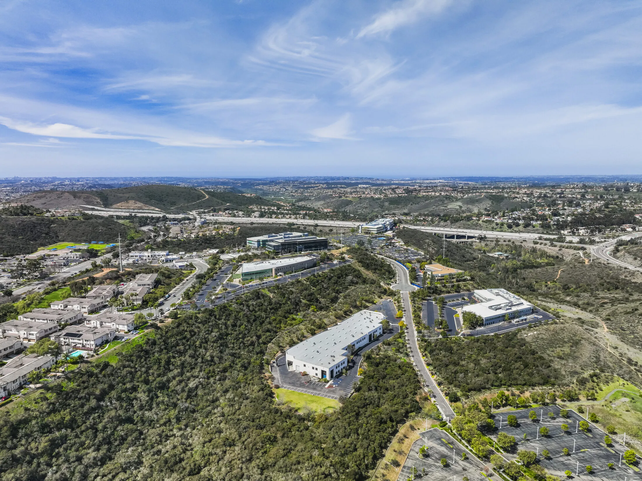 Scripps Summit — aerial